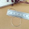 Creolen 3 cm - 935 Silber