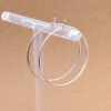Creolen 3 cm - 935 Silber