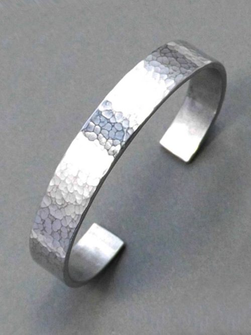 Armreif - Armspange silber gehämmert