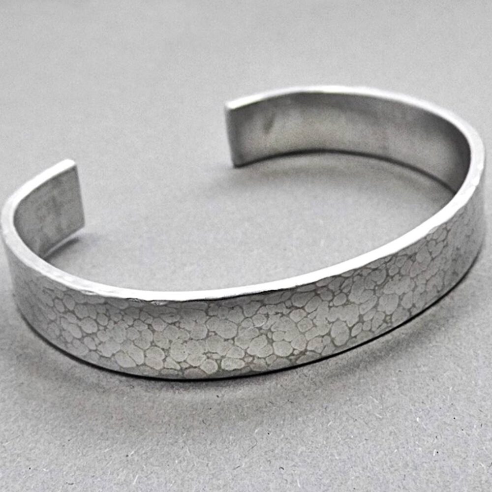 Armreif - Armspange silber gehämmert