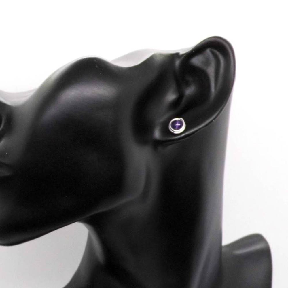 Ohrstecker Amethyst 935 Silber