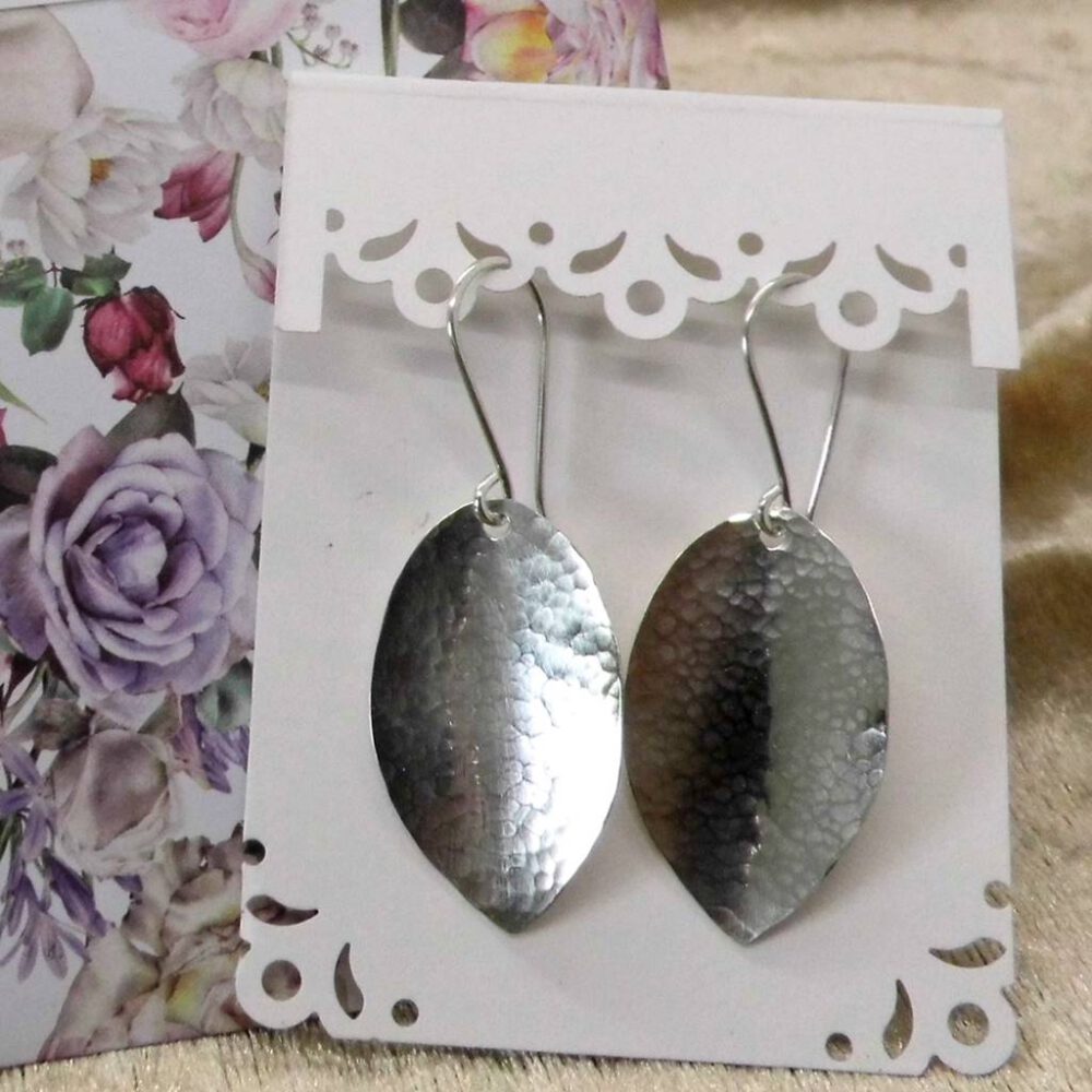 Ohrhänger Blätter 935 Silber