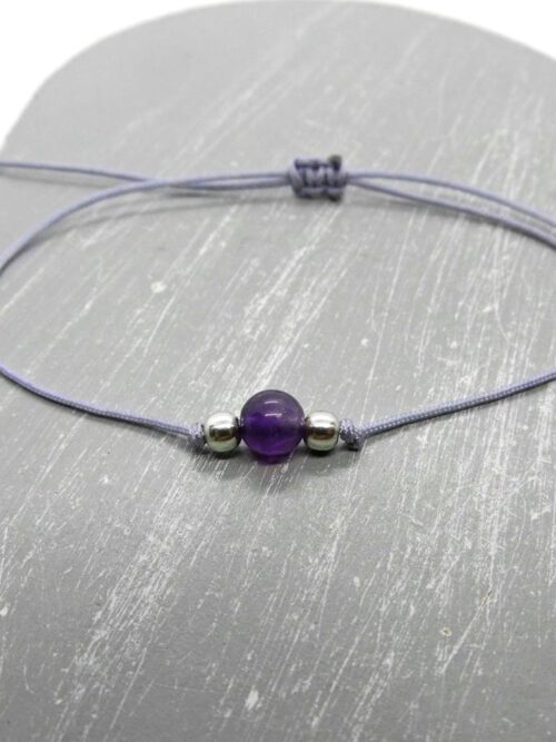 Armband Amethyst 925 Silber