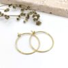 Creolen 23mm Gold- oder Rosegoldfilled