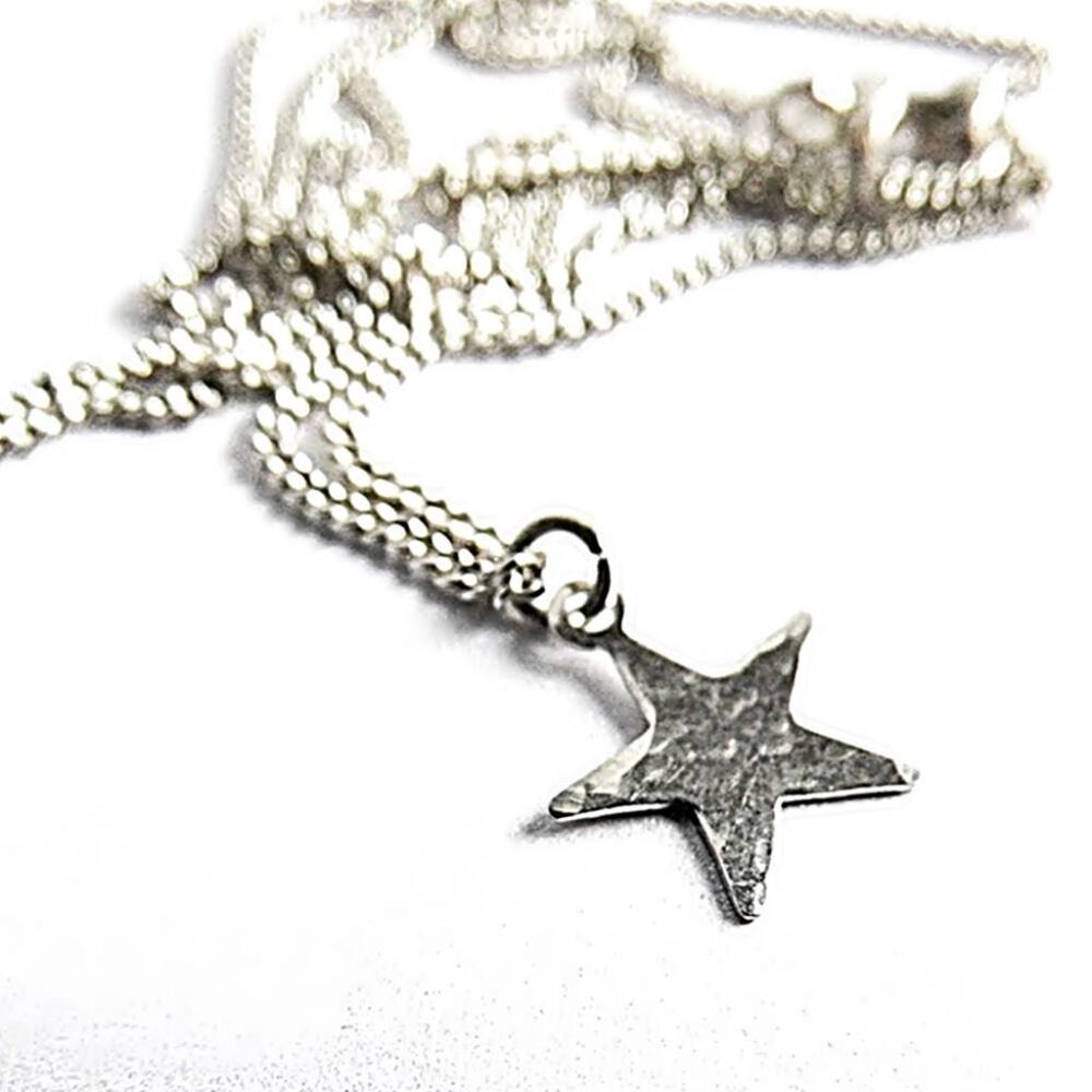 Kette mit Sternanhänger 925er Silber