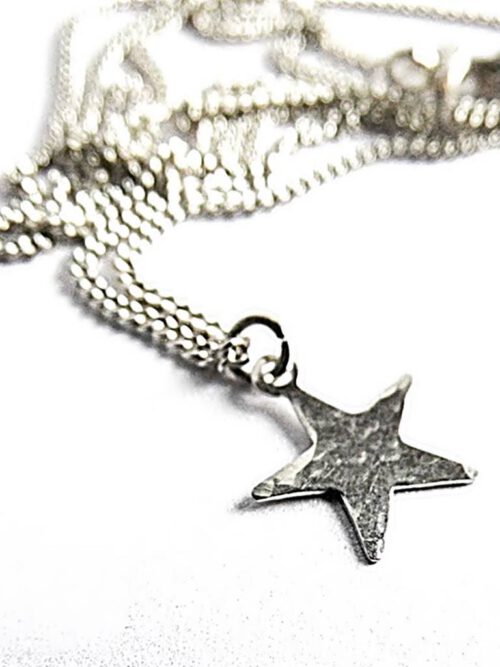 Kette mit Sternanhänger 925er Silber