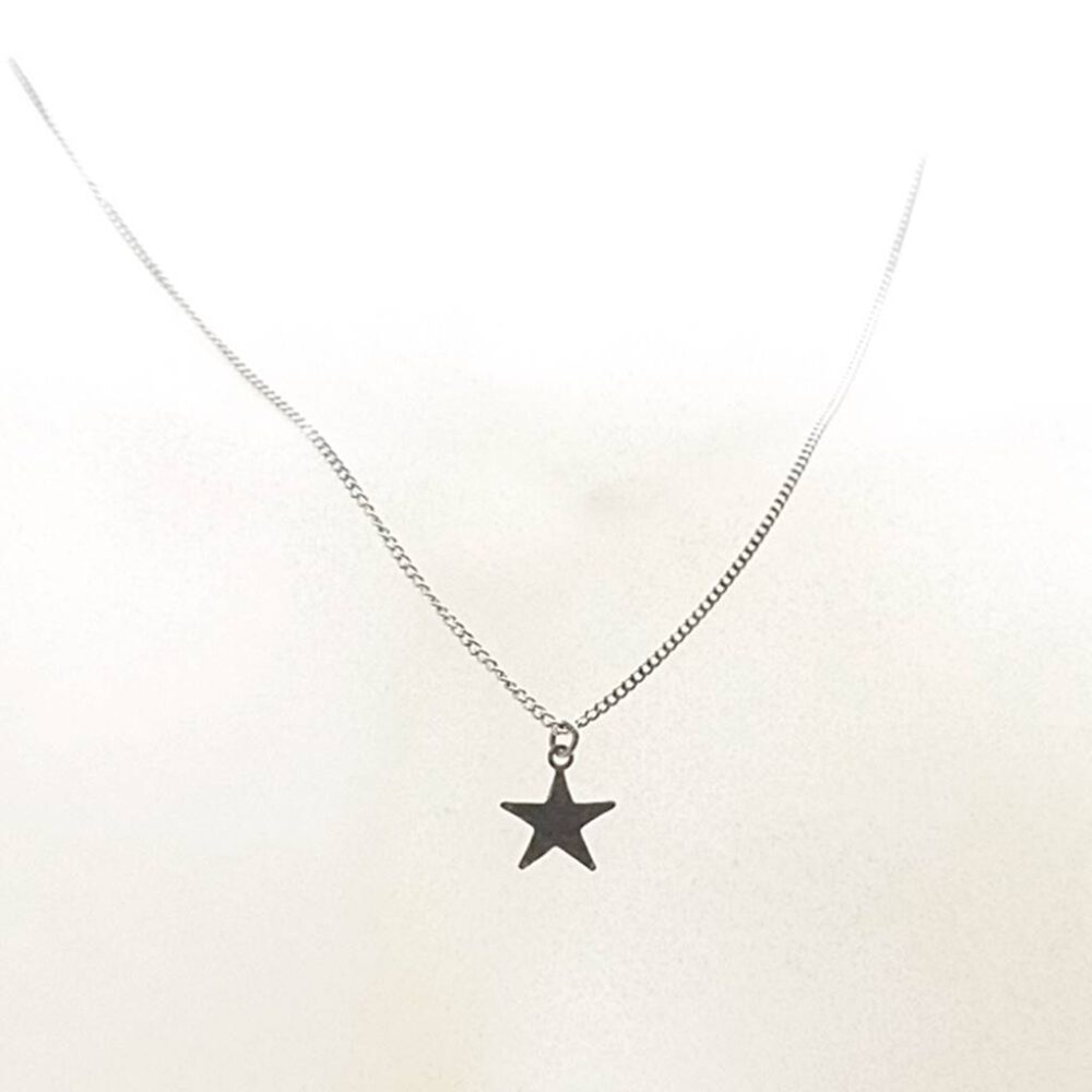 Kette mit Sternanhänger 925er Silber