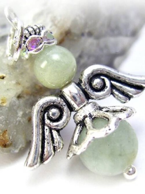 Schutzengel Aquamarin silber