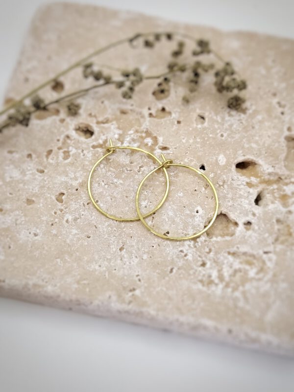 Creolen 23mm Gold- oder Rosegoldfilled