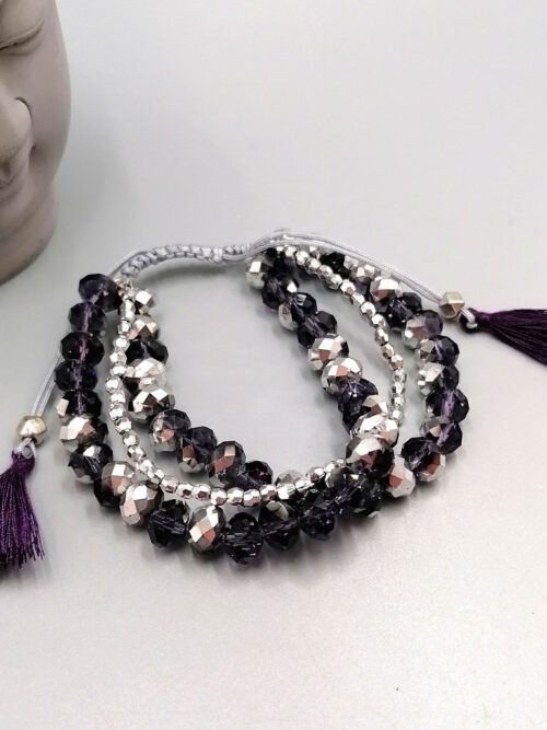 Armband Kristall amethyst