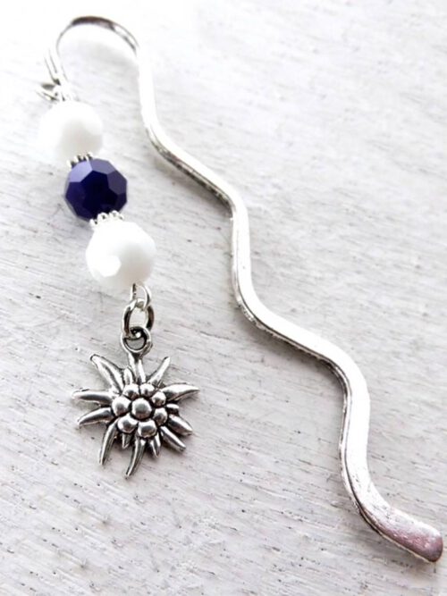 lesezeichen-enzian-silber-blau-weiss Lesezeichen Enzian silber-blau-weiß