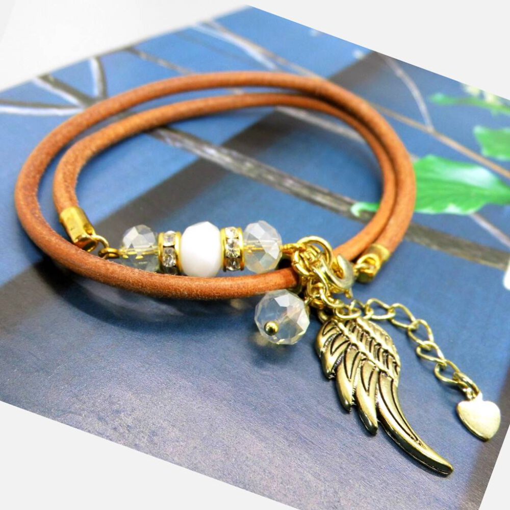 Wickelarmband Engelsflügel