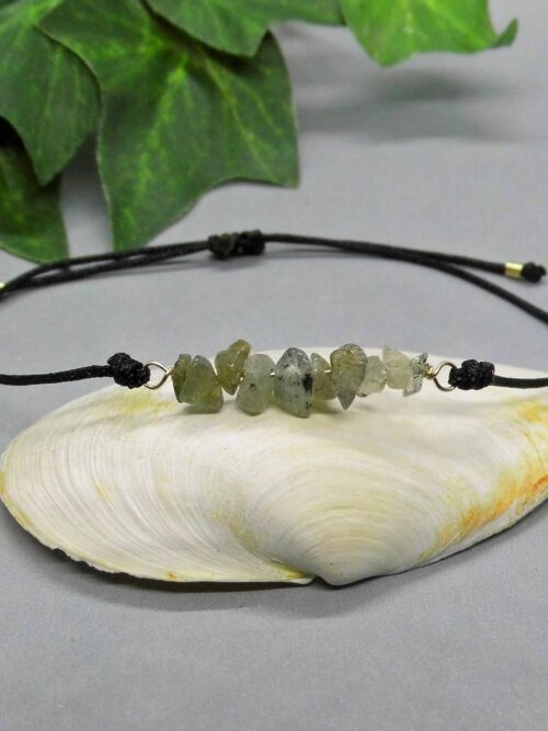 Armband Labradorit Splitter Goldfilled