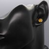 tragebeispiel-bernstein-ohrstecker-gold Ohrstecker Bernstein Goldfilled