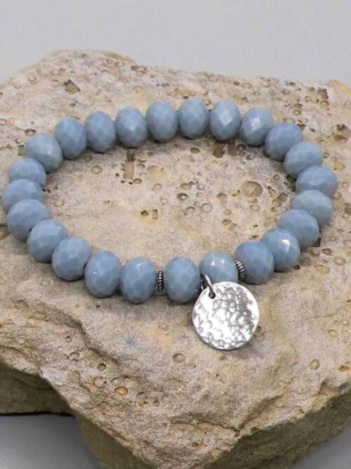armband-kristalle-grau-stretch Armband graue Kristallperlen