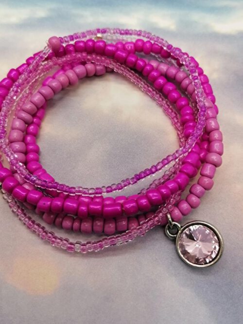 Armband Set rosa-pink