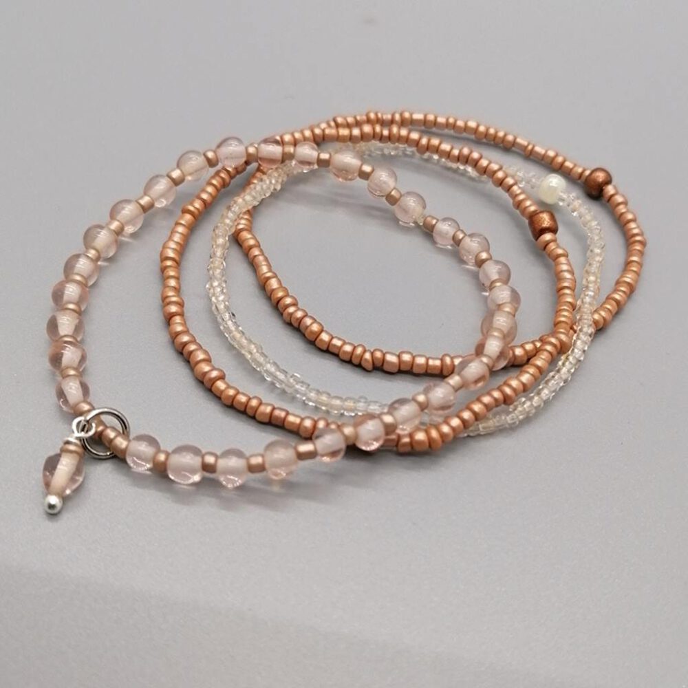 Armband Set rose-taupe