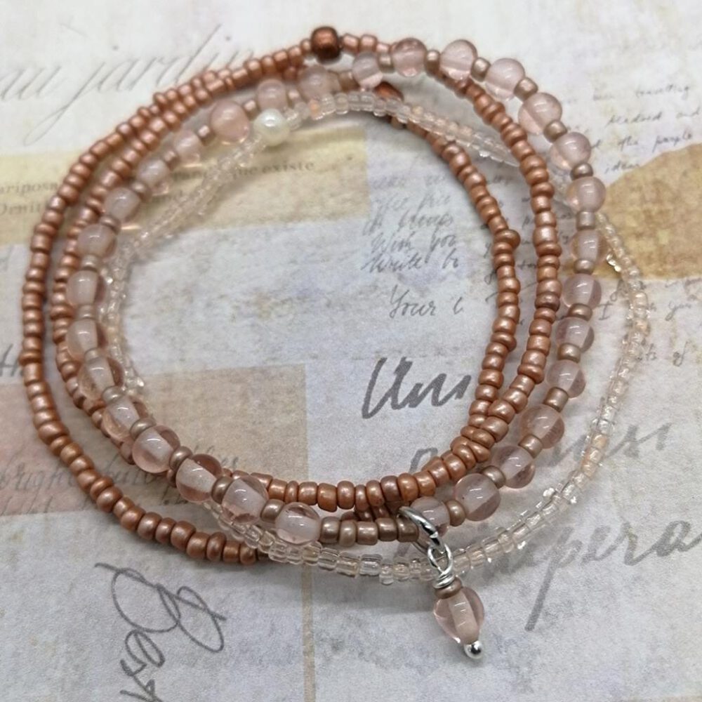 Armband Set rose-taupe