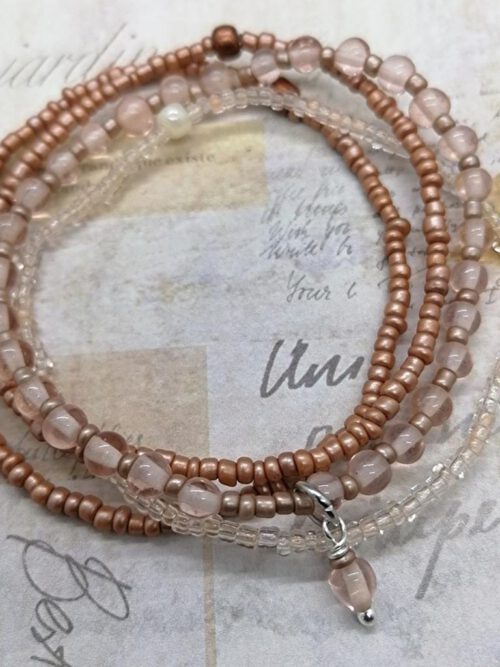 Armband Set rose-taupe