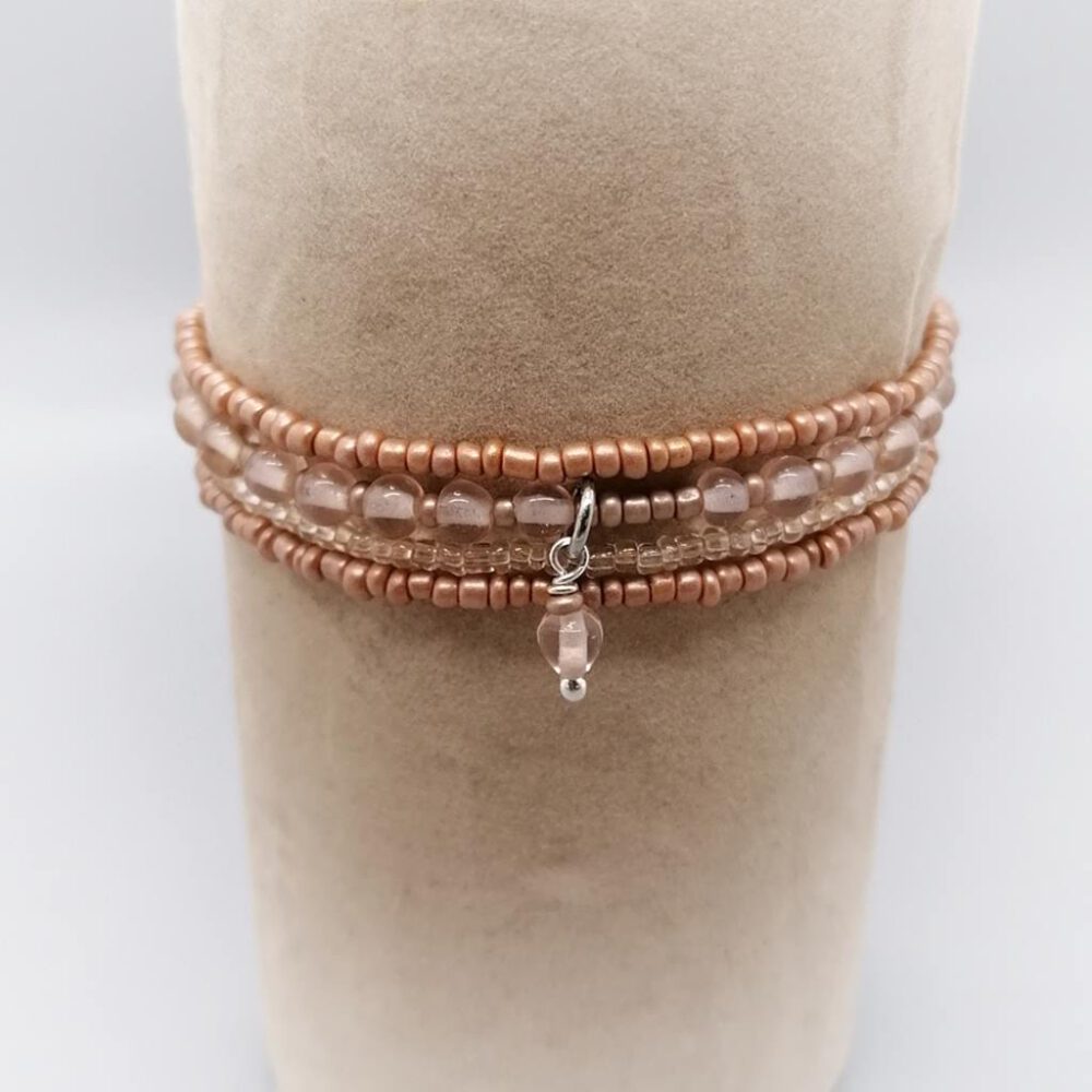 Armband Set rose-taupe