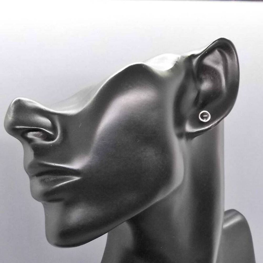 mini-obsidian-silber-ohrstecker Obsidian Perlen Ohrstecker 935 Silber
