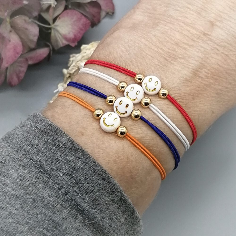 Armband HAPPY elastisch