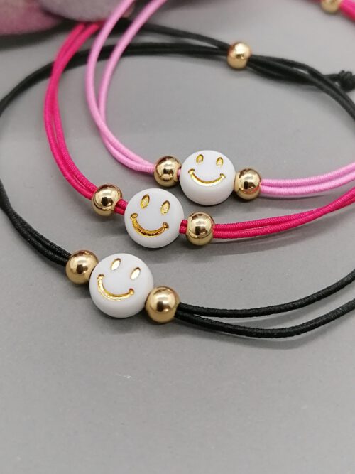 Armband HAPPY elastisch