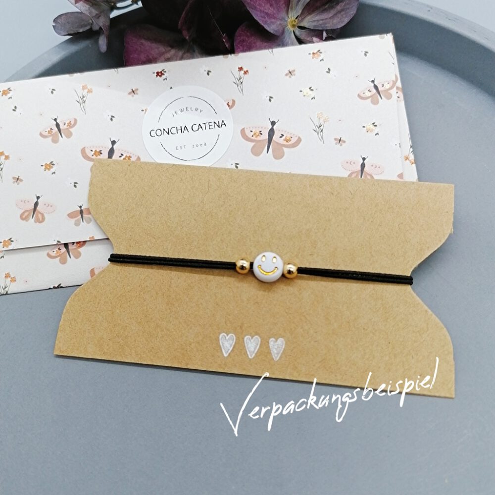 Armband HAPPY elastisch
