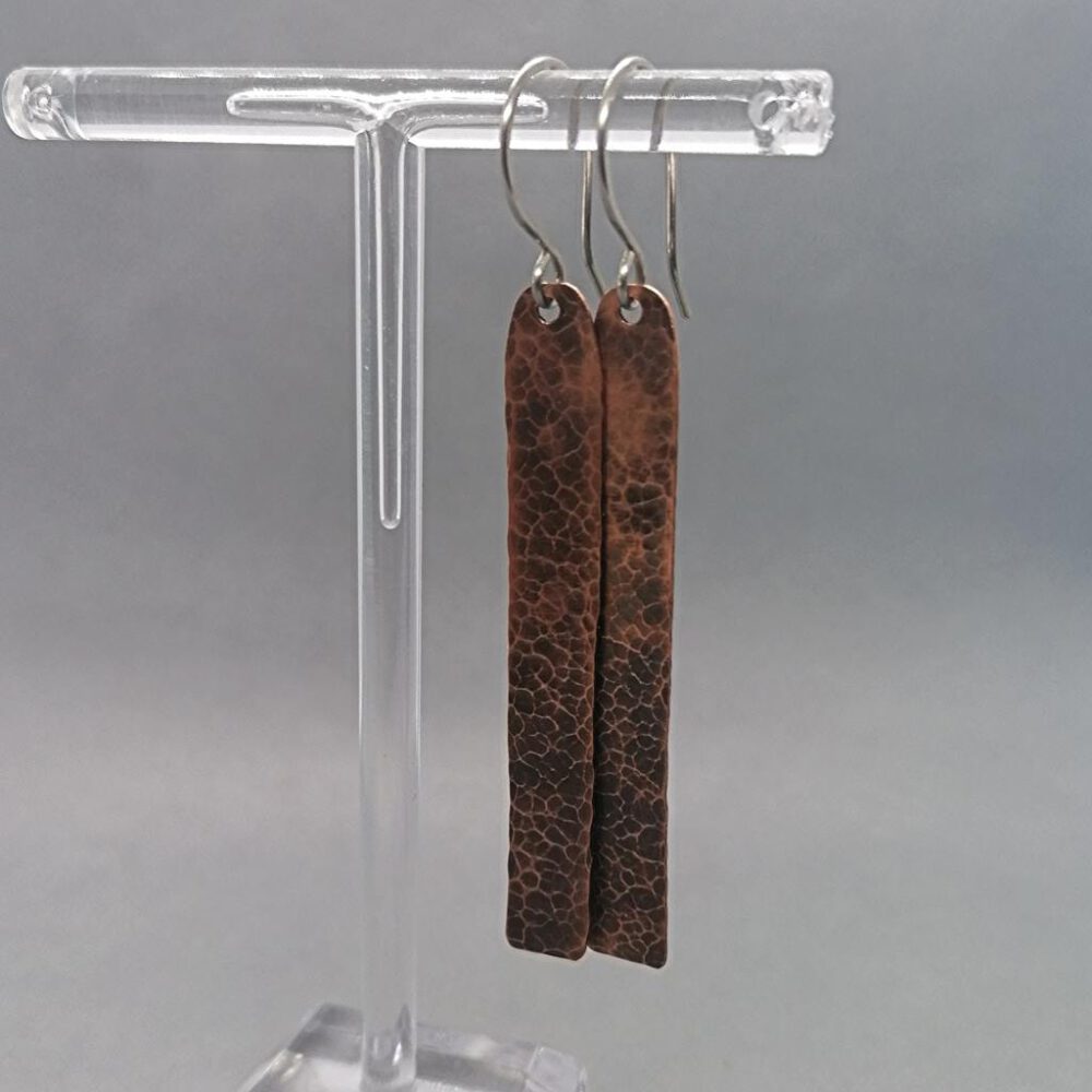 Ohrhänger Kupfer Bars