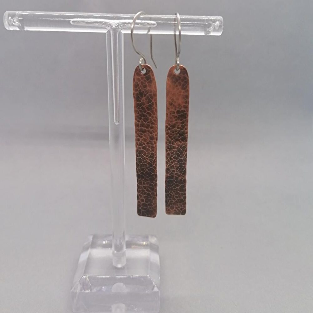 Ohrhänger Kupfer Bars