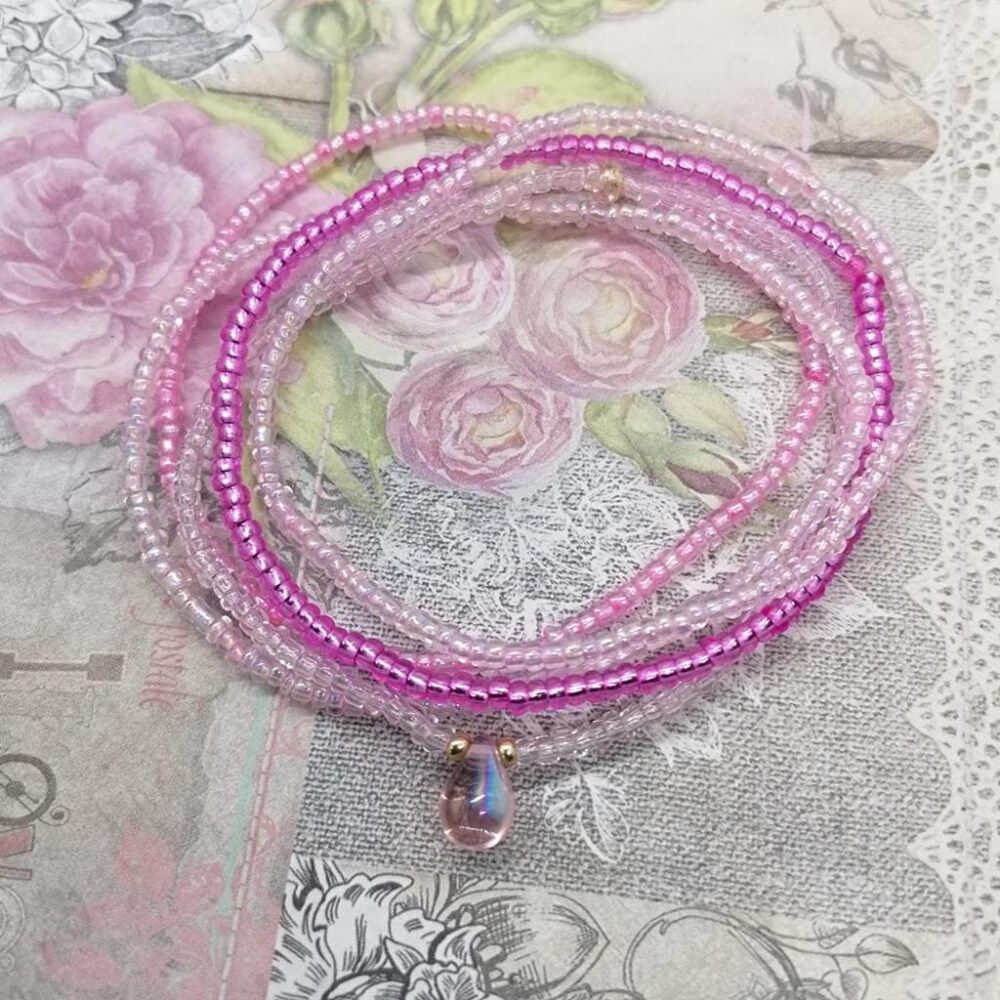 armband-set-rosa-pink Armband Set rosa-pink elastisch
