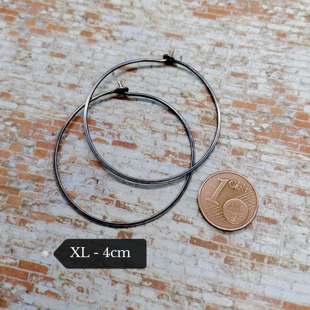 groessenvergleich-4-cm-kupfer-creolen Creolen Kupfer 40 mm