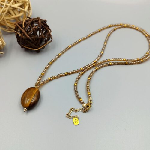 Kette mit Tigerauge Anhänger