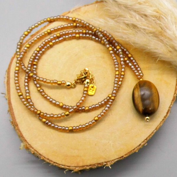 Kette mit Tigerauge Anhänger