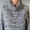 Lange Perlen Kette Onyx & Gold