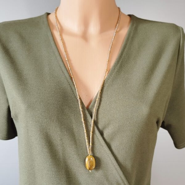 Kette mit Tigerauge Anhänger