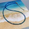 Kette Meeresrauschen blau, türkis, silber