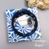 Kette mit Muschel & blauer Korallenperle