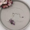 Kette mit Amethyst-Splitter Anhänger