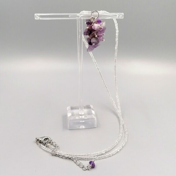 Kette mit Amethyst-Splitter Anhänger