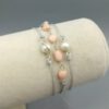 Armband mit Muschelkernperle & 935 Silber