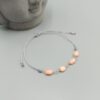 Armband mit Bambuskoralle & Silber