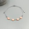 Armband mit Bambuskoralle & Silber