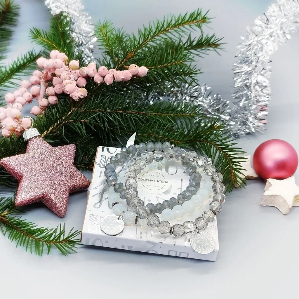 Vergoldete Ohrhänger mit Granat Splittern - handgefertigt