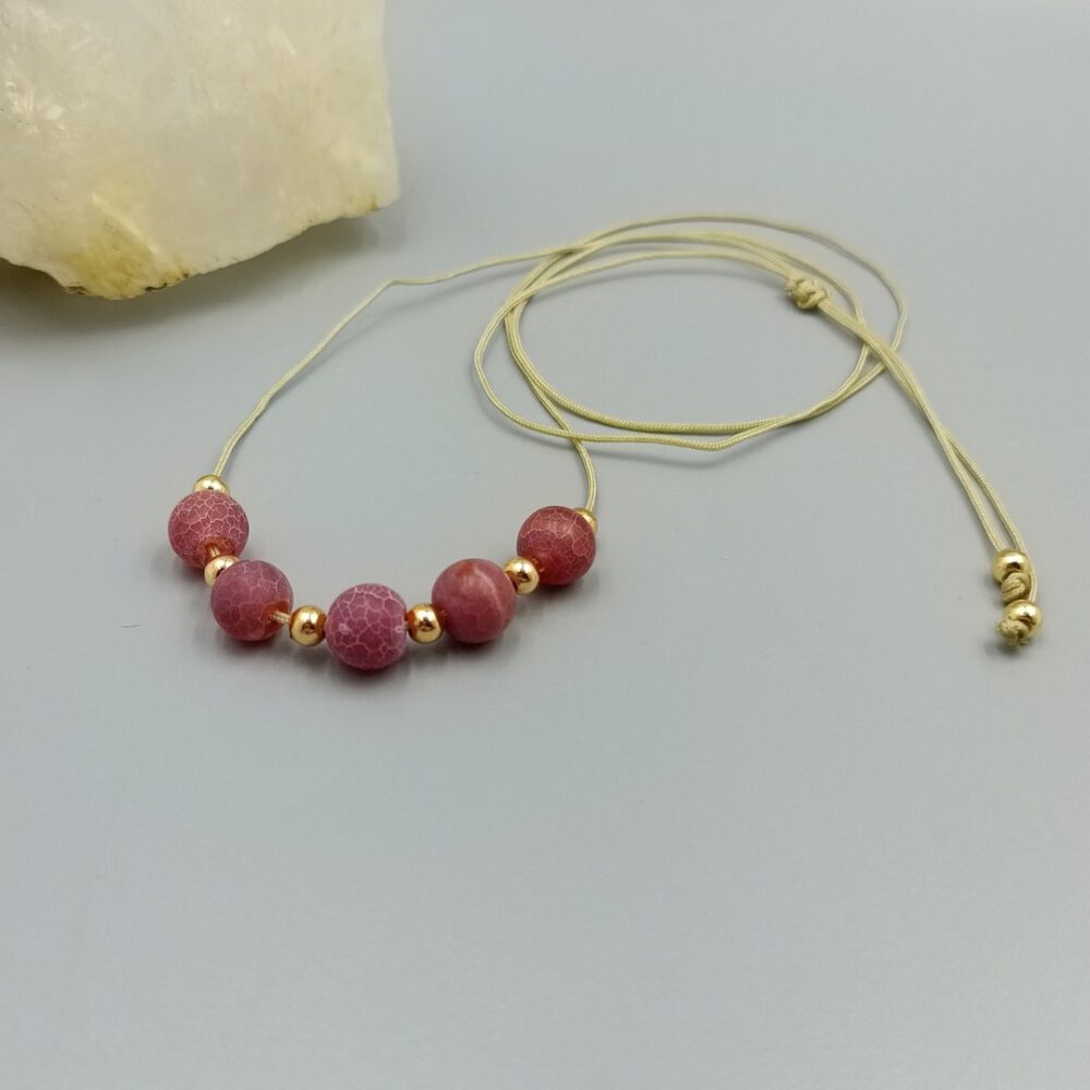 Rote Achat Kette – Energie & Harmonie
