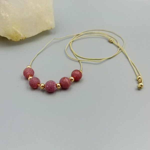 Rote Achat Kette – Energie & Harmonie