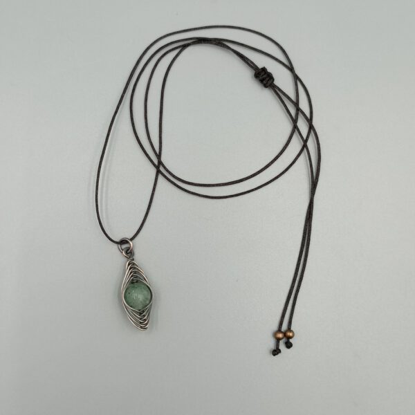 Aventurin-Herringbone Kette handgefertigt